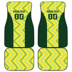 Custom Australia Socceroos 2025 Car Mats Forever Golden - Aussie Hoodie