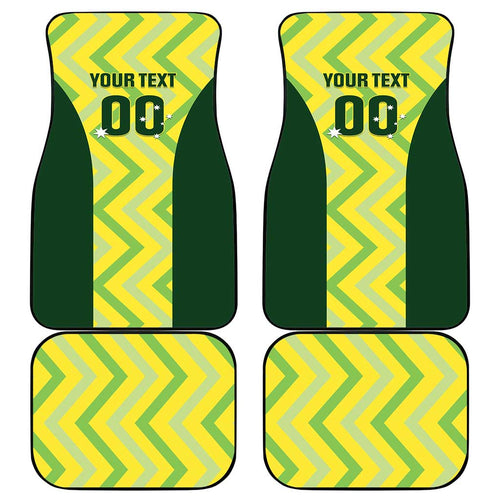Custom Australia Socceroos 2025 Car Mats Forever Golden - Aussie Hoodie
