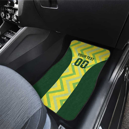 Custom Australia Socceroos 2025 Car Mats Forever Golden - Aussie Hoodie