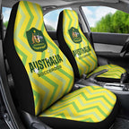 Australia Socceroos 2025 Car Seat Cover Forever Golden - Aussie Hoodie