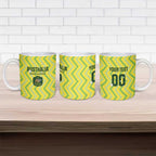Custom Australia Socceroos 2025 Ceramic Mug Forever Golden - Aussie Hoodie