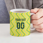 Custom Australia Socceroos 2025 Ceramic Mug Forever Golden - Aussie Hoodie