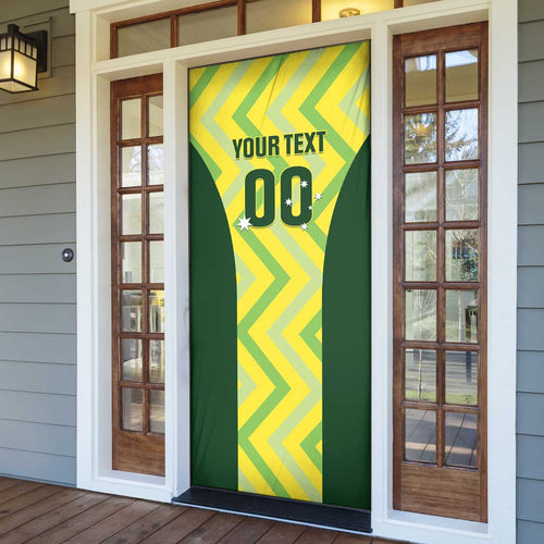 Custom Australia Socceroos 2025 Door Cover Forever Golden - Aussie Hoodie