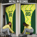 Custom Australia Socceroos 2025 Door Cover Forever Golden - Aussie Hoodie