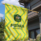 Australia Socceroos 2025 Garden Flag Forever Golden - Aussie Hoodie