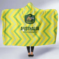 Australia Socceroos 2025 Hooded Blanket Forever Golden - Aussie Hoodie