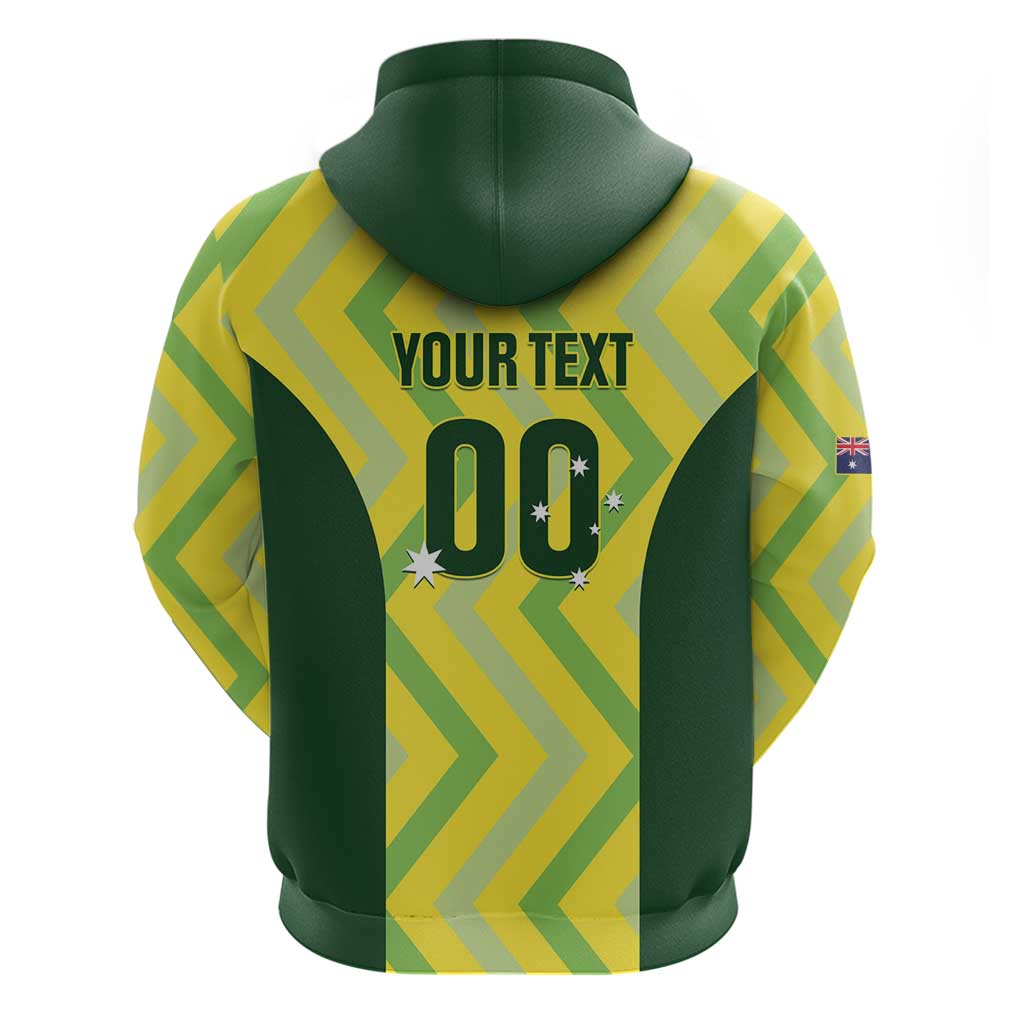 Custom Australia Socceroos 2025 Hoodie Forever Golden - Aussie Hoodie