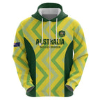 Custom Australia Socceroos 2025 Hoodie Forever Golden - Aussie Hoodie
