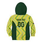 Custom Australia Socceroos 2025 Kid Hoodie Forever Golden - Aussie Hoodie
