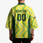 Custom Australia Socceroos 2025 Kimono Forever Golden - Aussie Hoodie