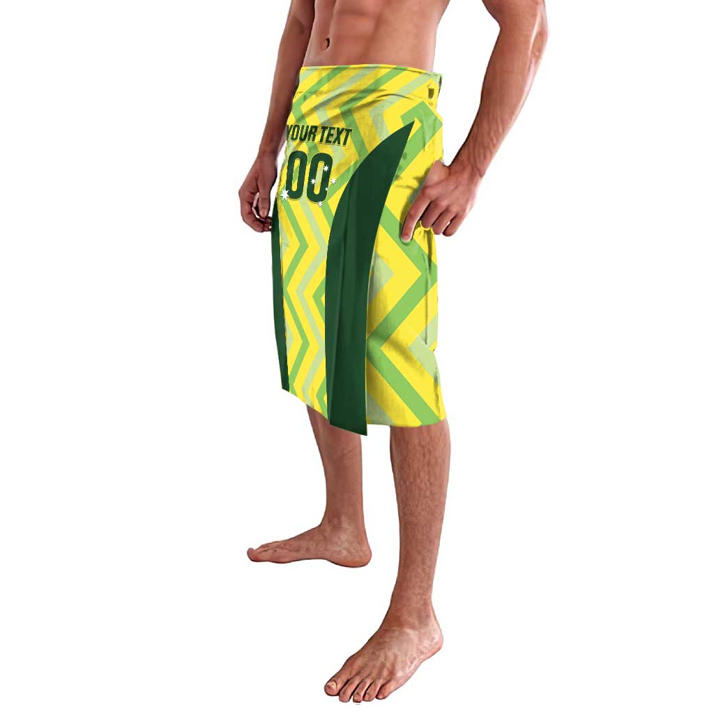 Custom Australia Socceroos 2025 Lavalava Forever Golden - Aussie Hoodie