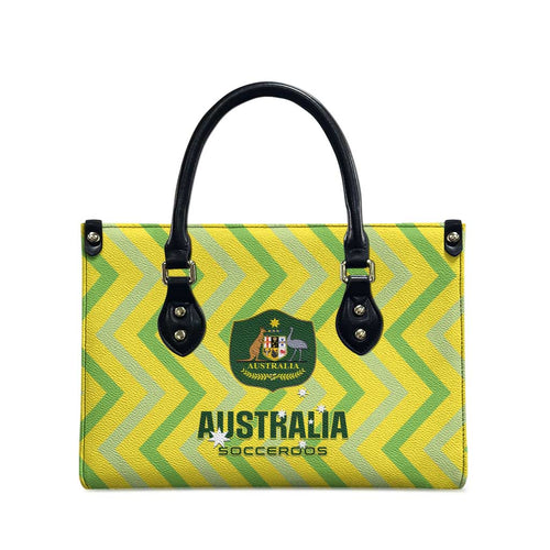 Australia Socceroos 2025 Leather Bag Forever Golden - Aussie Hoodie