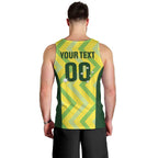 Custom Australia Socceroos 2025 Men Tank Top Forever Golden - Aussie Hoodie