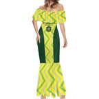 Custom Australia Socceroos 2025 Mermaid Dress Forever Golden - Aussie Hoodie