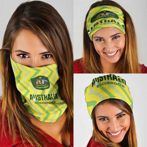 Australia Socceroos 2025 Neck Gaiter Forever Golden - Aussie Hoodie