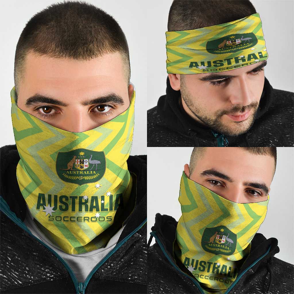 Australia Socceroos 2025 Neck Gaiter Forever Golden - Aussie Hoodie