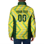Custom Australia Socceroos 2025 Padded Jacket Forever Golden - Aussie Hoodie