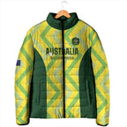 Custom Australia Socceroos 2025 Padded Jacket Forever Golden - Aussie Hoodie