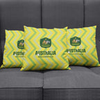 Australia Socceroos 2025 Pillow Cover Forever Golden - Aussie Hoodie