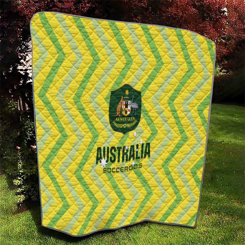 Australia Socceroos 2025 Quilt Forever Golden - Aussie Hoodie
