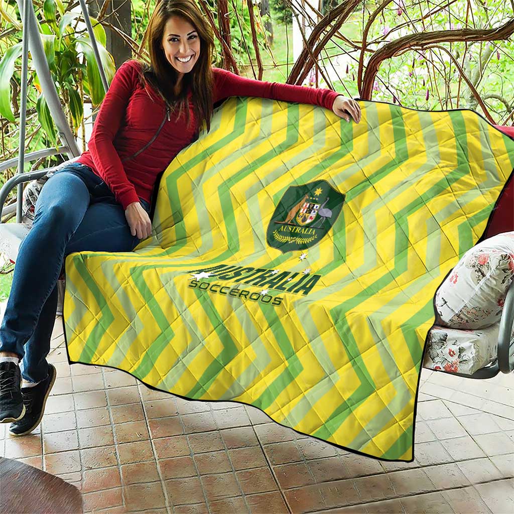 Australia Socceroos 2025 Quilt Forever Golden - Aussie Hoodie