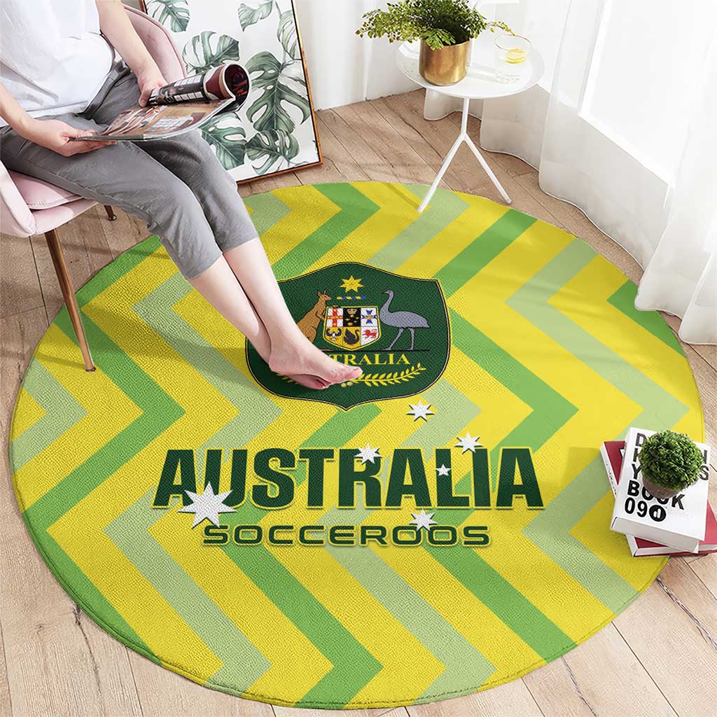 Australia Socceroos 2025 Round Carpet Forever Golden - Aussie Hoodie