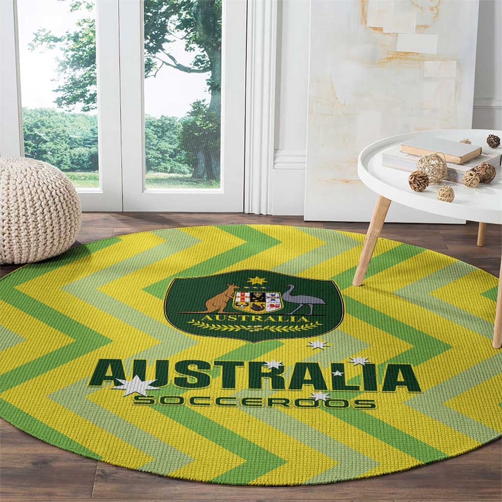 Australia Socceroos 2025 Round Carpet Forever Golden - Aussie Hoodie