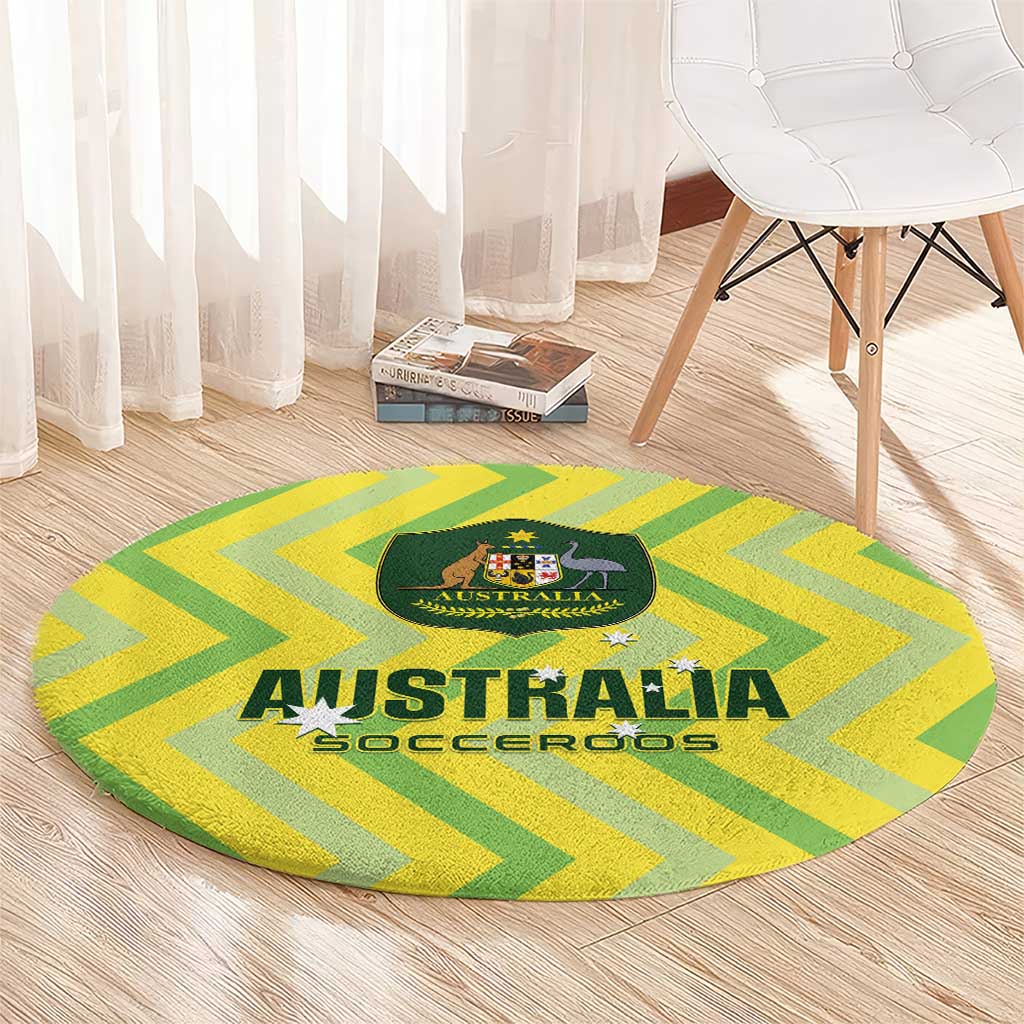 Australia Socceroos 2025 Round Carpet Forever Golden - Aussie Hoodie