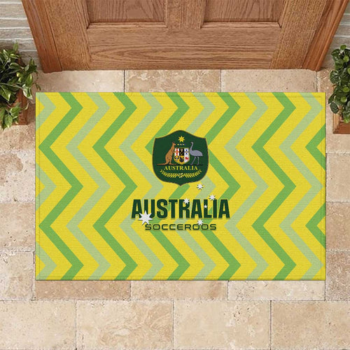 Australia Socceroos 2025 Rubber Doormat Forever Golden - Aussie Hoodie