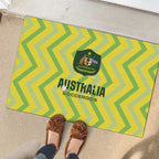 Australia Socceroos 2025 Rubber Doormat Forever Golden - Aussie Hoodie