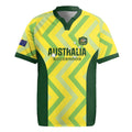 Custom Australia Socceroos 2025 Rugby Jersey Forever Golden - Aussie Hoodie