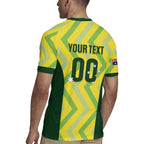 Custom Australia Socceroos 2025 Rugby Jersey Forever Golden - Aussie Hoodie