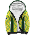 Custom Australia Socceroos 2025 Sherpa Hoodie Forever Golden - Aussie Hoodie