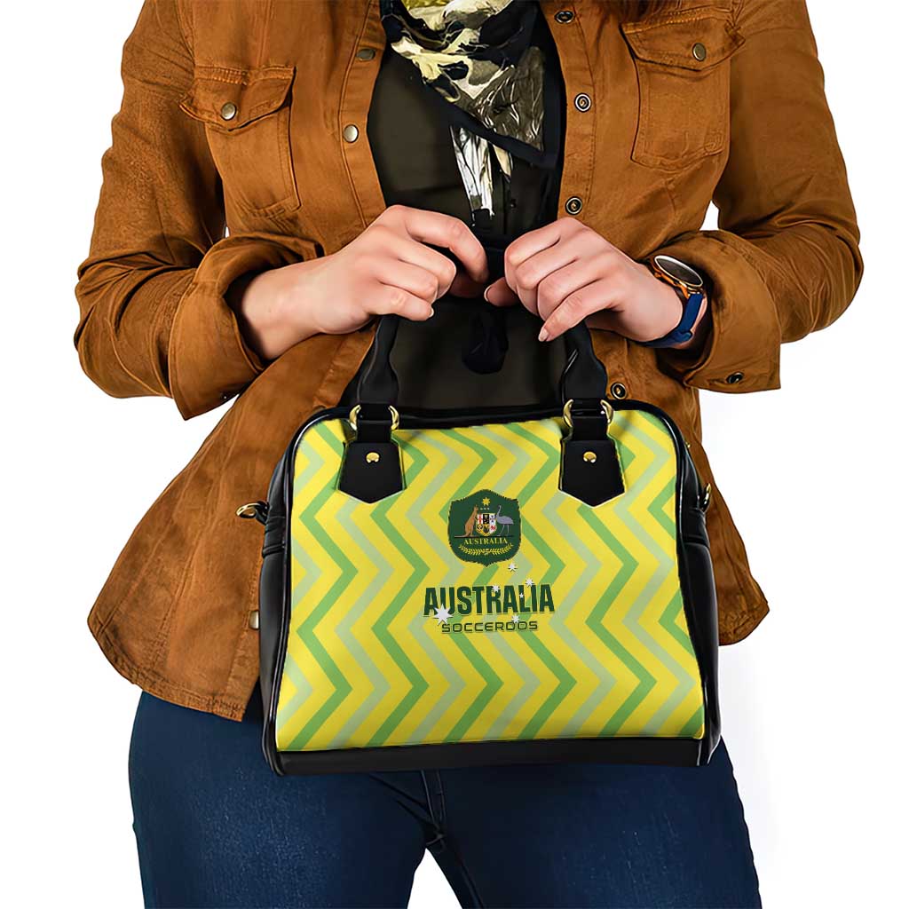 Australia Socceroos 2025 Shoulder Handbag Forever Golden - Aussie Hoodie