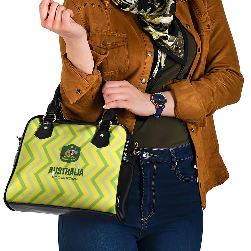 Australia Socceroos 2025 Shoulder Handbag Forever Golden - Aussie Hoodie