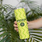 Custom Australia Socceroos 2025 Skinny Tumbler Forever Golden - Aussie Hoodie