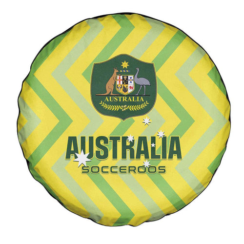 Australia Socceroos 2025 Spare Tire Cover Forever Golden - Aussie Hoodie