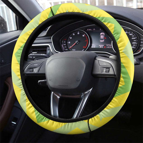 Australia Socceroos 2025 Steering Wheel Cover Forever Golden - Aussie Hoodie