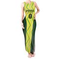 Custom Australia Socceroos 2025 Tank Maxi Dress Forever Golden - Aussie Hoodie