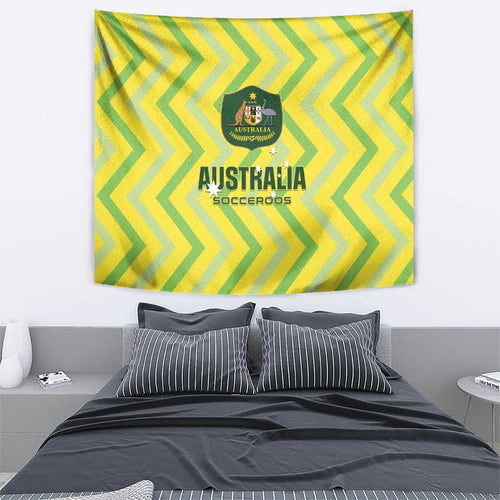 Australia Socceroos 2025 Tapestry Forever Golden - Aussie Hoodie