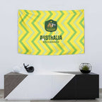 Australia Socceroos 2025 Tapestry Forever Golden - Aussie Hoodie