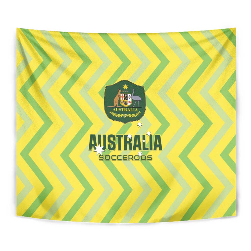 Australia Socceroos 2025 Tapestry Forever Golden - Aussie Hoodie