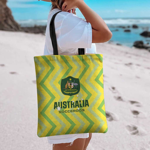 Australia Socceroos 2025 Tote Bag Forever Golden - Aussie Hoodie