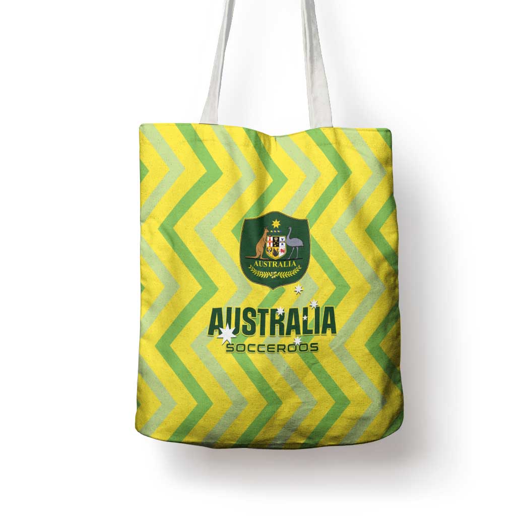 Australia Socceroos 2025 Tote Bag Forever Golden - Aussie Hoodie