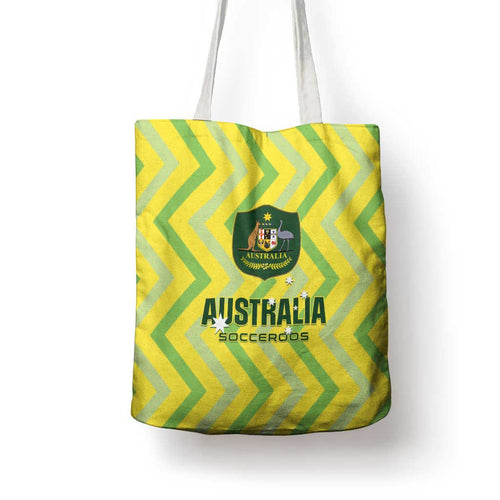 Australia Socceroos 2025 Tote Bag Forever Golden - Aussie Hoodie