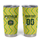 Custom Australia Socceroos 2025 Tumbler Cup Forever Golden - Aussie Hoodie