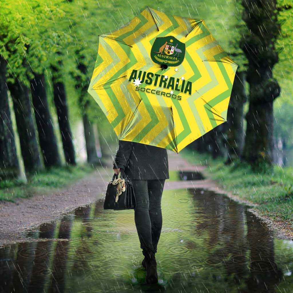 Australia Socceroos 2025 Umbrella Forever Golden - Aussie Hoodie
