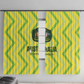 Australia Socceroos 2025 Window Curtain Forever Golden - Aussie Hoodie