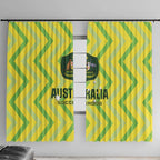 Australia Socceroos 2025 Window Curtain Forever Golden - Aussie Hoodie
