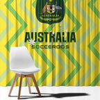 Australia Socceroos 2025 Window Curtain Forever Golden - Aussie Hoodie